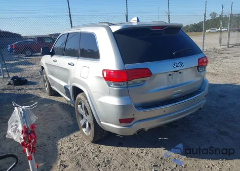 2015 Jeep Grand Cherokee Overland z USA, uszkodzony, nr VIN 1C4RJECG1FC220703